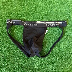 Calvin Klein CK Microfiber Black Jock Straps Jockstraps Underwear Size XL NEW